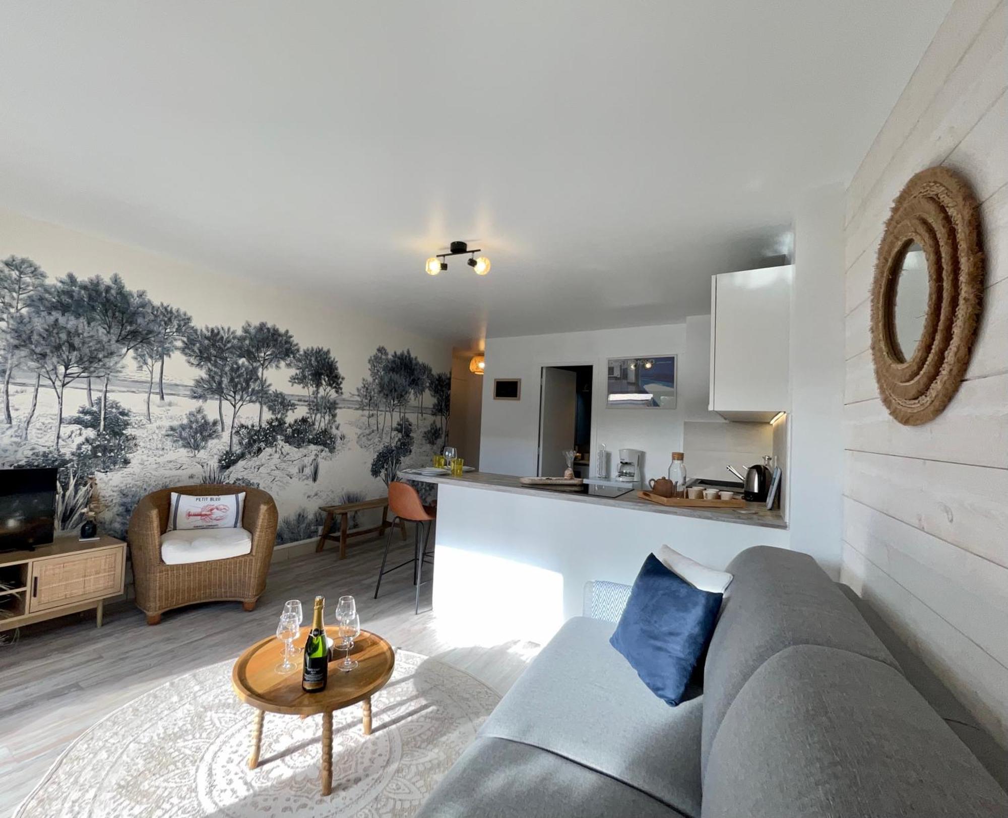 Le Nid Douillet, Studio Avec Terrasse Et Parking A 400M Des Plages Larmor-Plage Exterior foto